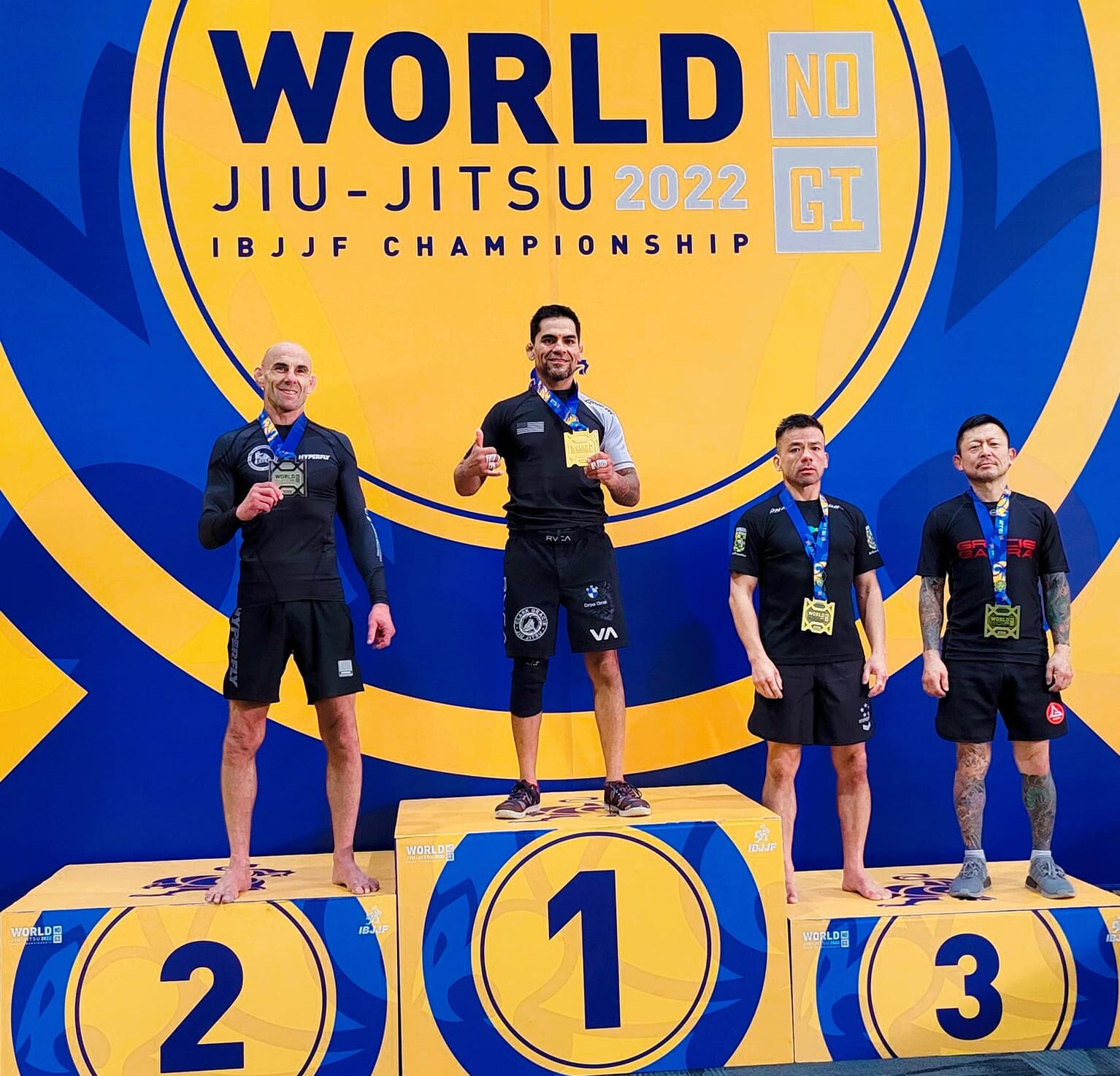 Train with multiple time and world bjj Champion.